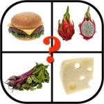 food quiz android application logo